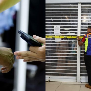 DBKL tutup dan kompaun kedai kendalian warga asing.