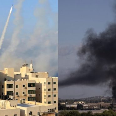 Pejuang hamas lancar serangan mengejut. Lebih 5,000 roket dilancarkan ke Israel.