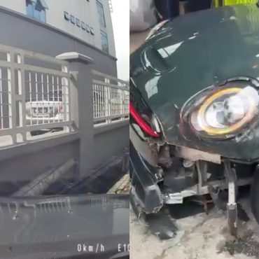 Pekerja kedai pandu Mini Cooper milik pelanggan raih perhatian netizen