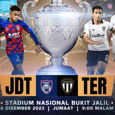 Final Piala Malaysia 2023, JDT vs Terengganu