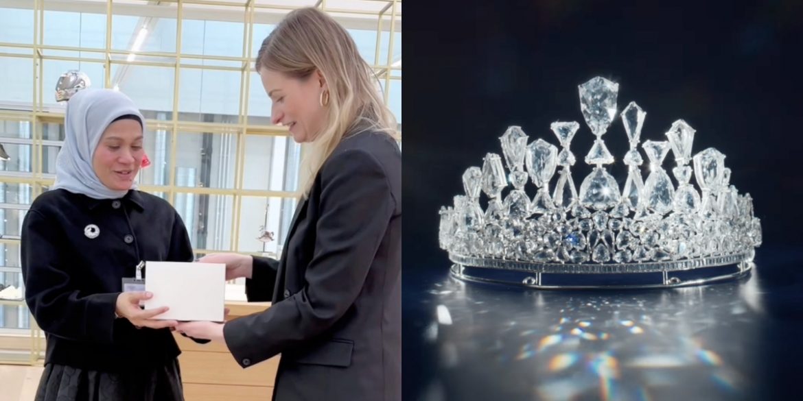 Dicipta Khas Dan Bukan Untuk Dijual, Ini 'Swarovski Tiara' Bakal Dipakai Menantu Pengasas Bawal Exclusive