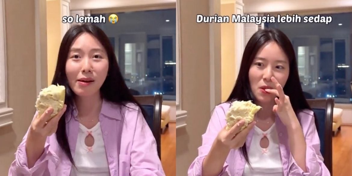 'Besar Tapi So Lemah' – TikToker Korea Akui Durian Malaysia Lebih Berkualiti Daripada Thailand