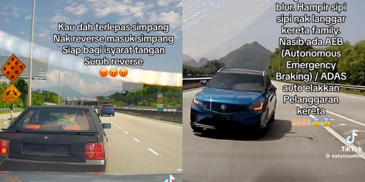 Nyaris Kemalangan Kereta 'Reversed' Terlepas Simpang, Netizen Puji Teknologi Proton X50 Selamatkan Nyawa