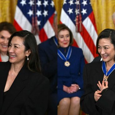 Michelle Yeoh Dapat Anugerah Awam Tertinggi AS