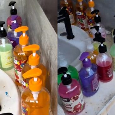'Rahmatilah Perniagaan Ini' – Netizen Puji Kedai Makan Sediakan Puluhan Botol Sabun Basuh Tangan