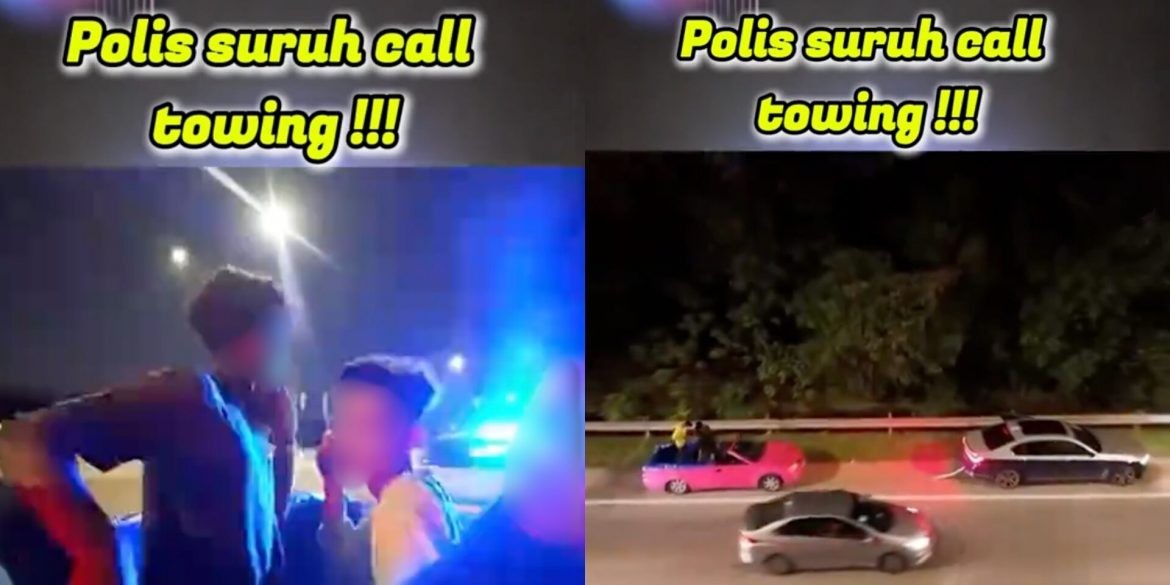'Pakai BMW, Boleh Lepas?' – Pihak Berkuasa Dipersoal Tak Ambil Tindakan Influencer Tunda Kereta Secara Berbahaya