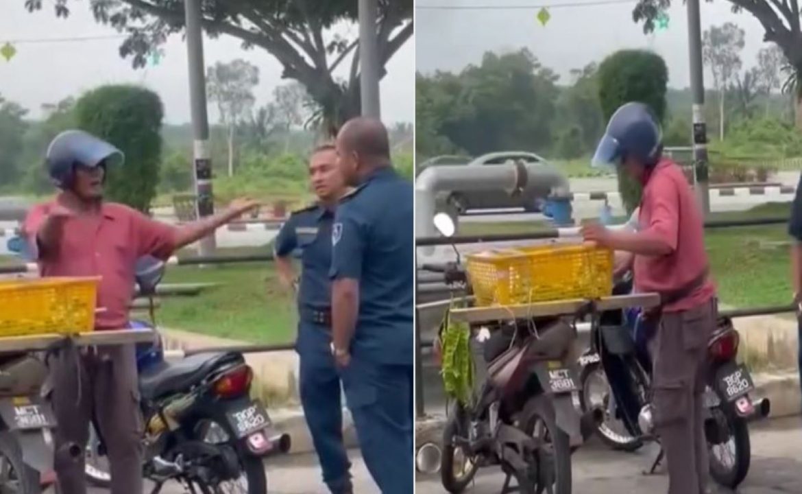 pak cik penjual petai