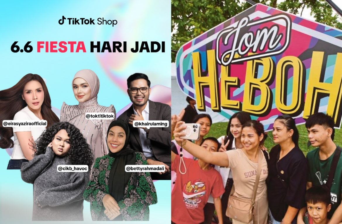 Booth TikTok Shop Di Jom Heboh KL Paling Meriah, Siti Nurhaliza & Rakan Selebriti Jual Produk Secara Eksklusif!