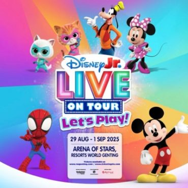 ‘Disney Jr. Live On Tour: Let’s Play!’ Gegar Genting Ogos Ini!