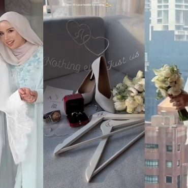 [VIDEO] Amira Othman Berbaju Pengantin, Kad Misteri ‘A & F’ Cetus Spekulasi