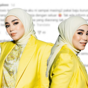 Uyaina Arshad Tak Dapat Memo Tema Warna Majlis Kahwin Kawan Baik – ‘Semua Pakai Kuning, Saya Je Biru’