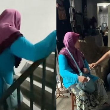 [VIDEO] Wanita Hidap Strok Terpaksa Turun 54 Anak Tangga Secara Mengundur Setiap Hari – ‘Dia Hanya Bergantung Dengan Tangan Kanan’