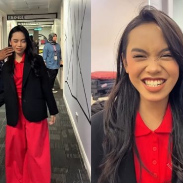 [VIDEO] Comel.. Talita ‘Blushing’ Dapat Jumpa Merqeen