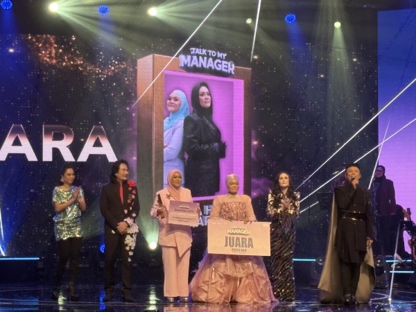 Marsya Anak Liza Hanim Juara Talk To My Manager