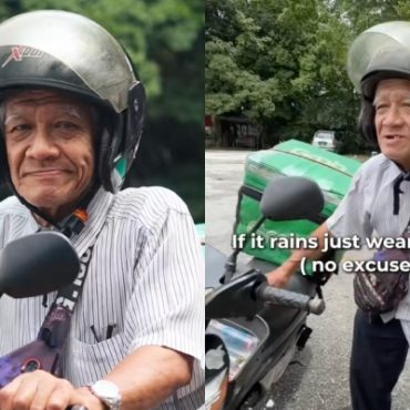 [VIDEO] Warga Emas Usia 71 Tahun Tetap Gigih Jadi Penghantar Makanan – ‘Hari Raya Pun Saya Kerja’