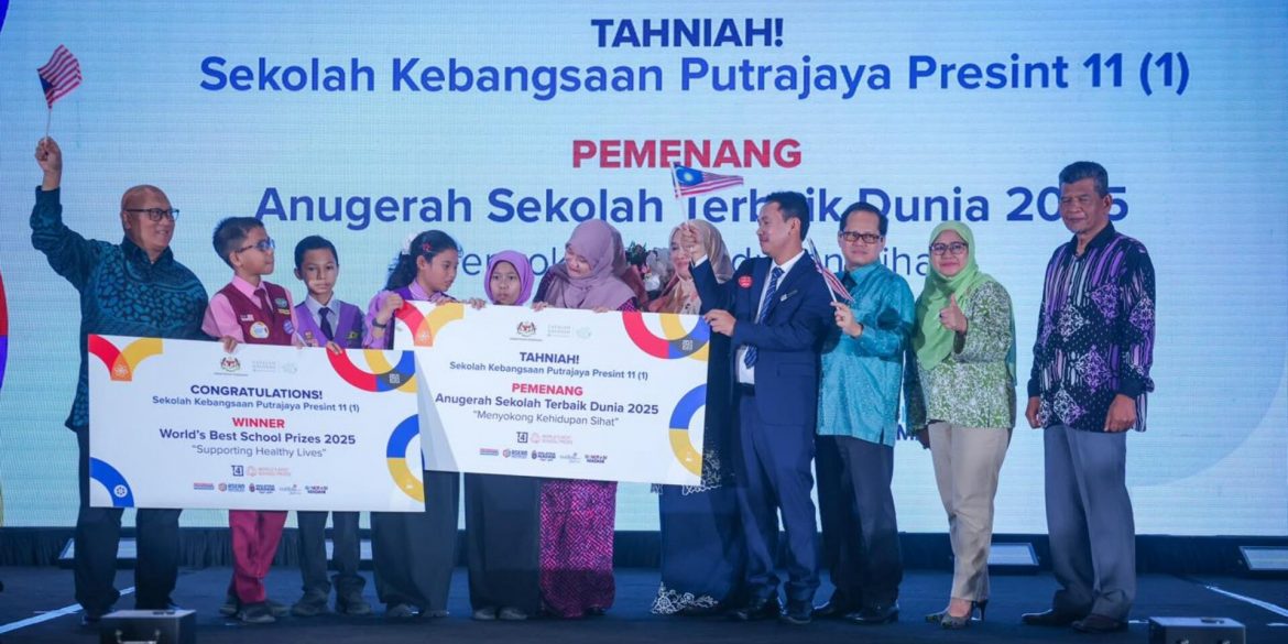 SK Putrajaya Presint 11(1) Cipta Sejarah, Dinobat 'Anugerah Sekolah Terbaik Dunia 2025'