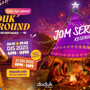 Tak Tahu Nak Ke Mana Cuti Ni? Jom Ke DUDUK PLAYGROUND, Banyak Aktiviti Best!