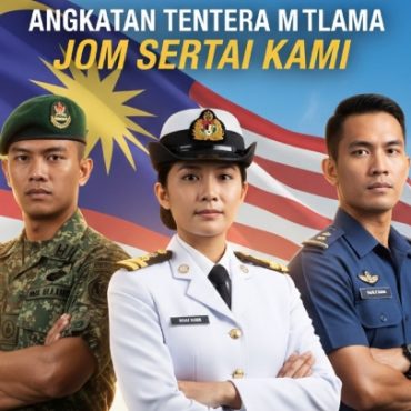 Permohonan Pegawai Tetap Angkatan Tentera Malaysia Kini Dibuka