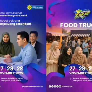 Karnival Zakat Selangor 2025: 1,500 Tawaran Kerja, Food Festival & Omar Hana — Semua Ada, Masuk PERCUMA!