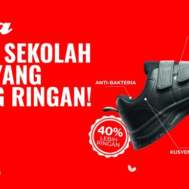 Terbaru! Bata, Perkenal Kasut Sekolah Paling Ringan