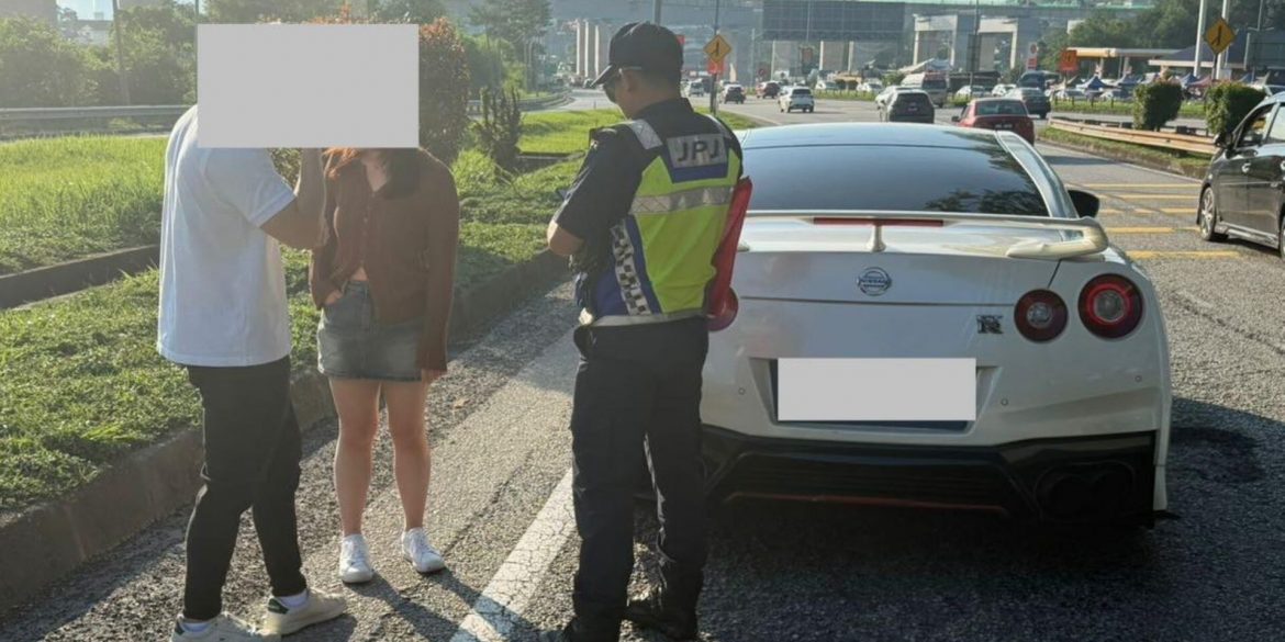Bawa 'Awek' Jalan Naik GT-R Sewa, Akhirnya Kereta Disita JPJ