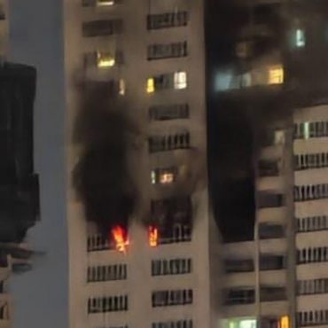 Lelaki Maut Kondominium Mont Kiara Terbakar