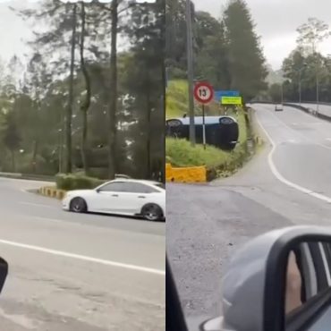 Pemandu Buat Laporan Hilang Kawalan & Terbabas, Polis Jumpa 'Bukti' Honda Dipandu Melulu Di TikTok