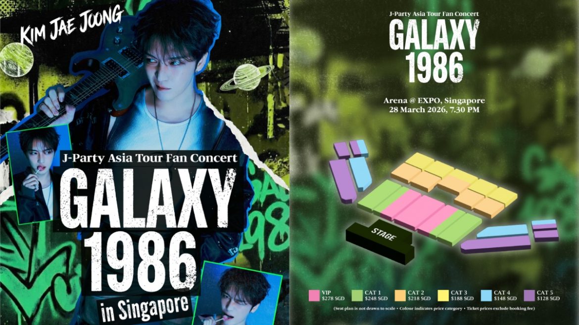 Kim Jae Joong Bakal Gegar Singapura Menerusi J-Party Asia Fan Concert ‘Galaxy 1986’ Mac Depan