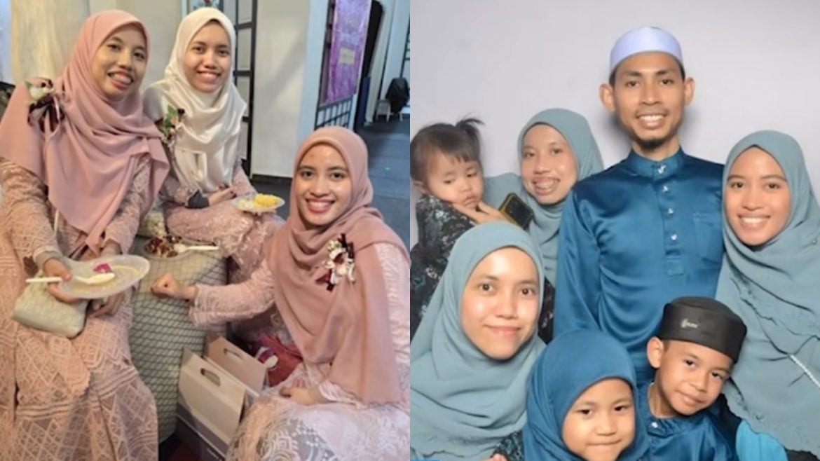 Kerap Sembang Topik Poligami Masa Baru Kahwin, Lelaki Ini Kongsi Rahsia Bahagia Bersama 3 Isteri – ‘Saya Sendiri Cari Calon’