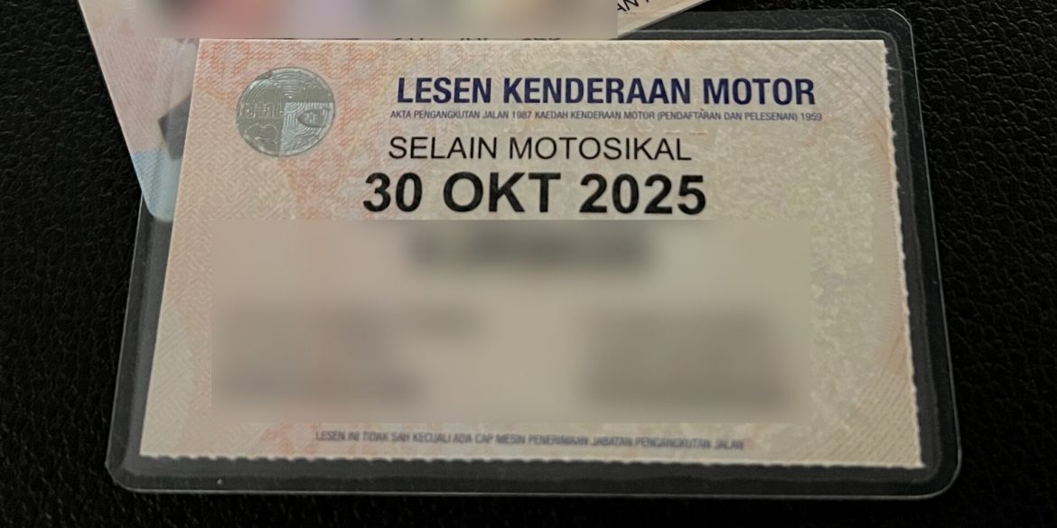Tiada 'Roadtax' Fizikal Untuk Kenderaan Persendirian Dari 18 April Hingga 18 Mei, Kenapa?