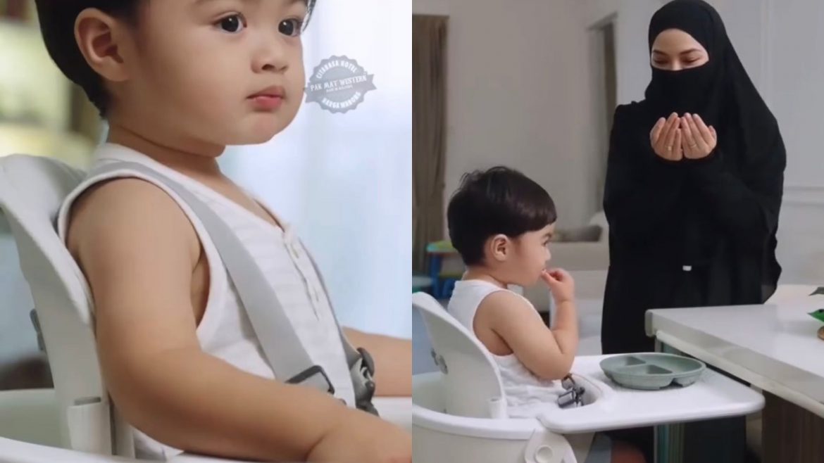 [VIDEO] Muncul Tanpa ‘Sticker’, Kecomelan Bilal Anak Neelofa Buat Ramai Teruja