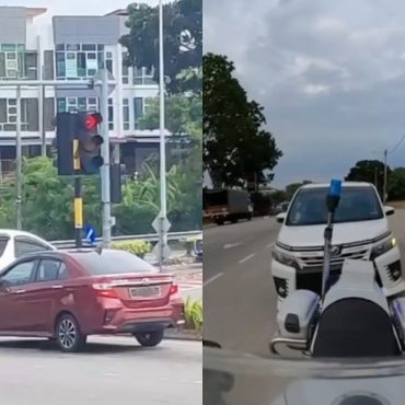 Netizen Puas Hati Tengok 'POV' Pasukan FALCON JPJ Kejar Pesalah Langgar Lampu Merah, Potong Barisan