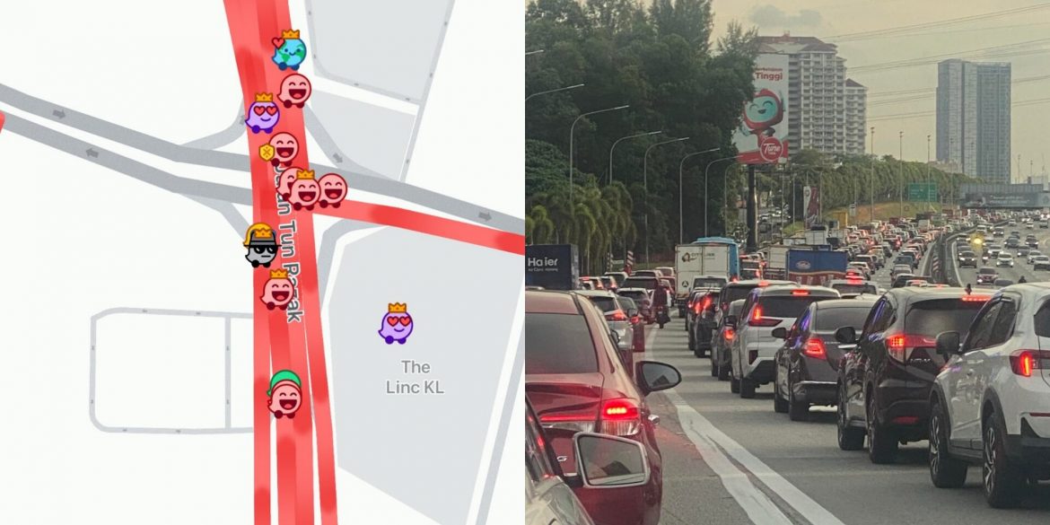 Jalan Raya Lembah Klang Luar Biasa 'Merah' Dalam Waze Minggu Ini, Netizen Cari 'Puncanya'