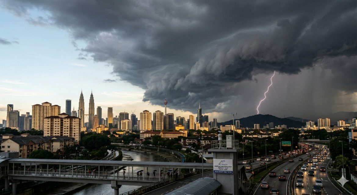 MET Malaysia Beri Amaran: Fasa Peralihan Monsun Bermula, Siap Sedia Hadapi Ribut Petir & Angin Kencang