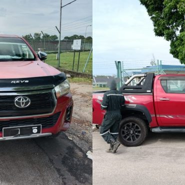 Pasang Nombor Plat Toyota Yaris, JPJ Sita Hilux