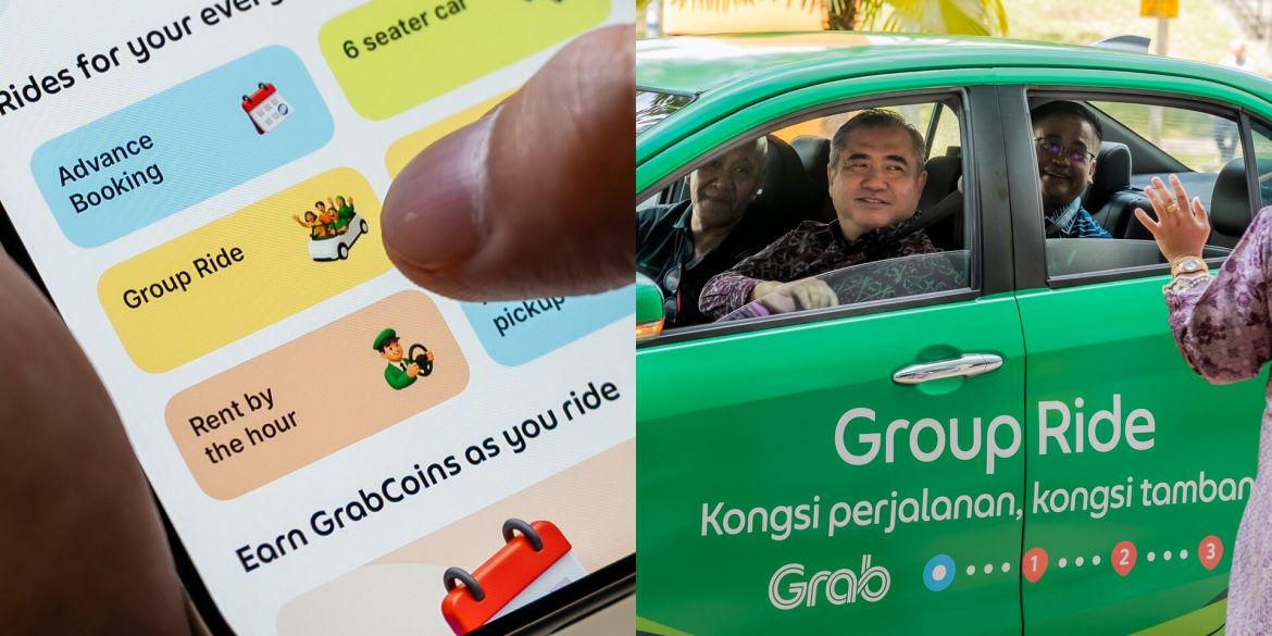 Tambang Kini 40% Lebih Murah, Grab Perkenal Fungsi Terbaharu 'Group Ride'