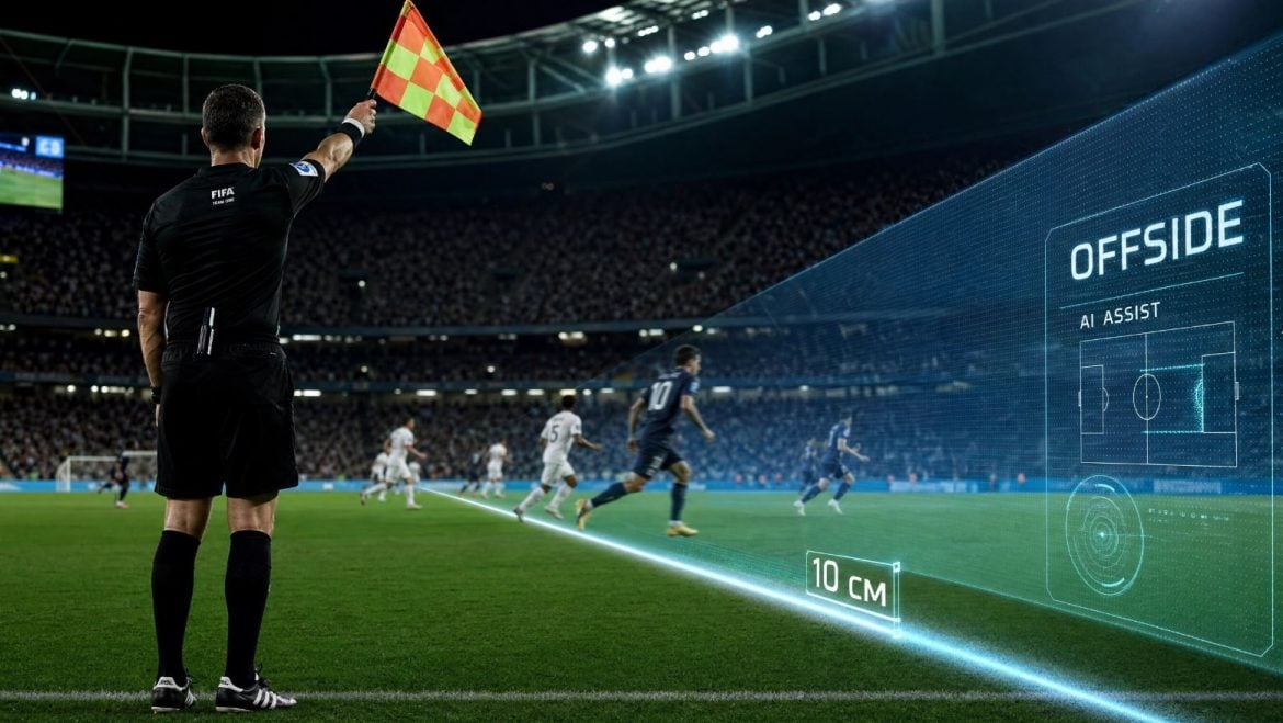 FIFA Perkenal Teknologi AI Terbaru Bantu Pengadil Piala Dunia 2026: 'Pembantu Pengadil Terus Angkat Bendera Ofsaid Lebih 10 Sentimeter'